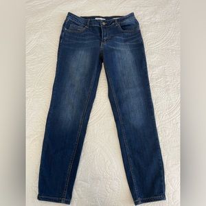 Ellen Tracy Mid Rise Skinny Jeans Sz 10